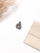 Multicolour Initial G Pendant - TOSSIDO