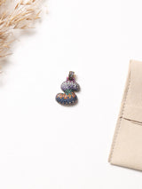 Multicolour Initial S Pendant - TOSSIDO