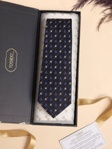 Navy Blue Fighter Jet Performance Silk™ Necktie - TOSSIDO