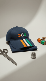 Navy Blue JGU Varsity Cap - TOSSIDO