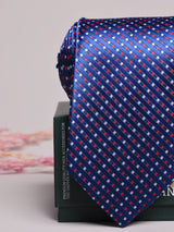 Navy Pin Dot Necktie