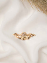 Noir Pearl Pod Brooch