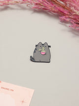Noodle Cat Enamel Pin - TOSSIDO