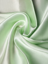 Nyanza Green Solid Silk Pocket Square - TOSSIDO