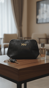 Obsidian Black JGU Signature Mini Utility Pouch - TOSSIDO