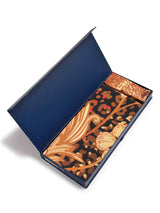 Orange Floral Scarf & Scarf Bag Set - TOSSIDO