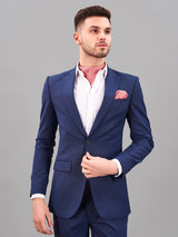 Orange Geometric Woven Cravat & Pocket Square Set - TOSSIDO