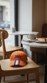 Orange JGU Varsity Cap - TOSSIDO