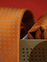 Orange Necktie & Pocket Square Giftset - TOSSIDO