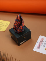 Orange Paisley Pocket Square - TOSSIDO