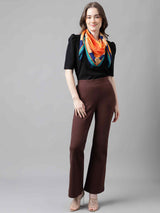 Orange Paisley Scarf & Scarf Bag Set - TOSSIDO