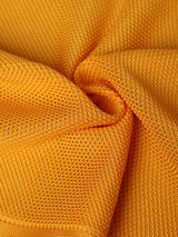 Orange Solid Knitted Pocket Square - TOSSIDO