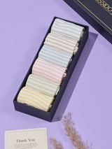 Pastel Fine Stripe Socks – Pack of 6 - TOSSIDO