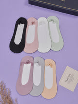 Pastel No-Show Socks – Pack of 7 - TOSSIDO