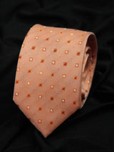 Peach Necktie & Pocket Square Giftset - TOSSIDO