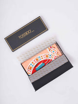 Peach Novelty Large Scarf - TOSSIDO