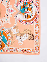 Peach Novelty Large Scarf - TOSSIDO