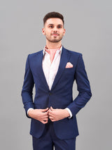 Peach Paisley Woven Cravat & Pocket Square Set - TOSSIDO