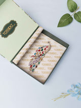 Peacock Crystal Brooch - TOSSIDO