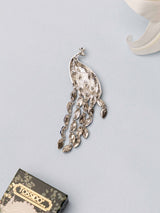 Peacock Designer Brooch - TOSSIDO