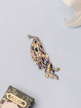 Peacock Designer Brooch - TOSSIDO