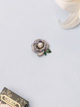 Pearl Flower Brooch - TOSSIDO