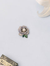 Pearl Flower Brooch - TOSSIDO