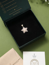 Pearl Puffy Star Pendant - TOSSIDO
