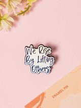 Philanthropy Typography Enamel Pin