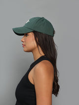 Pine Green Heart Baseball Cap - TOSSIDO