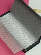 Pink Check Woven Silk Necktie - TOSSIDO