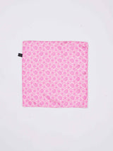Pink Floral Reversible Stole & Pocket Square Set - TOSSIDO