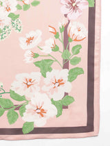 Pink Floral Scarf & Scarf Bag Set - TOSSIDO