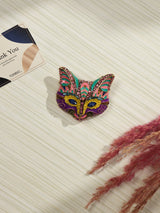 Pink Fox Brooch - TOSSIDO