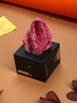 Pink Geometric Jacquard Pocket Square - TOSSIDO