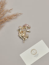 Pink Gerbera Brooch - TOSSIDO