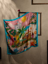 Pink Goa Beach City Scarf - TOSSIDO