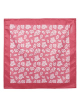 Pink Paisley Stole & Pocket Square Set - TOSSIDO