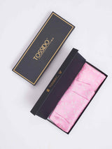 Pink Paisley Woven Cravat & Pocket Square Set - TOSSIDO