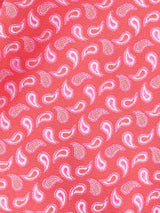 Pink Paisley Woven Cravat & Pocket Square Set - TOSSIDO