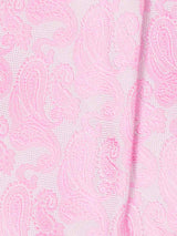 Pink Paisley Woven Cravat & Pocket Square Set - TOSSIDO