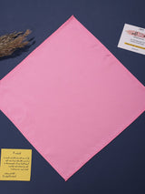 Pink Solid Pocket Square - TOSSIDO