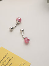 Pink Sphere Cufflinks - TOSSIDO