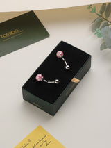 Pink Sphere Cufflinks - TOSSIDO