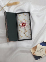 Pink Sunflower Brooch - TOSSIDO