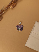 Pink Teddy Face Pendant