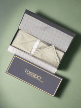 Pista Patterns - Woven Ascot & Pocket Square - TOSSIDO