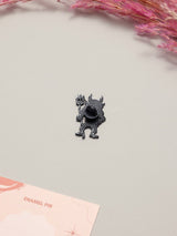 Pitchfork Devil Enamel Pin - TOSSIDO