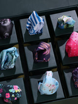 Pocket Square Gift Set – Pack of 9 | Assorted Contemporary Prints - TOSSIDO