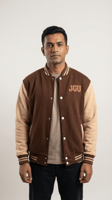 The JGU Coffee Edition Varsity Jacket